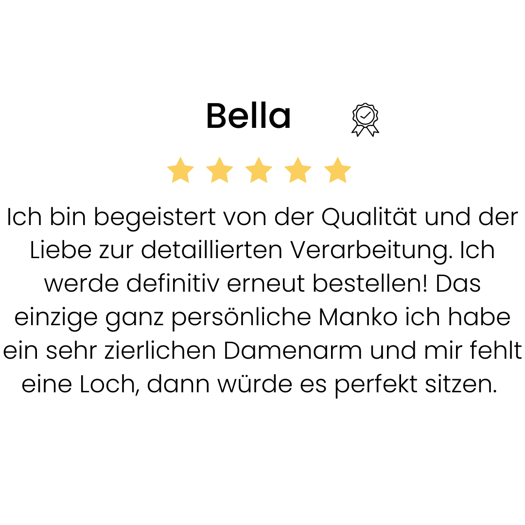 Kundenaussage über Jeapho: ‚Die NFC-Armbänder sind nicht nur einzigartig, sondern auch eine wunderbare Möglichkeit, meine Erinnerungen lebendig zu halten.